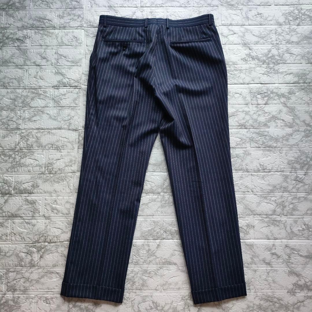 SUIT SELECT　3ピース　ストライプスーツセット　AB6