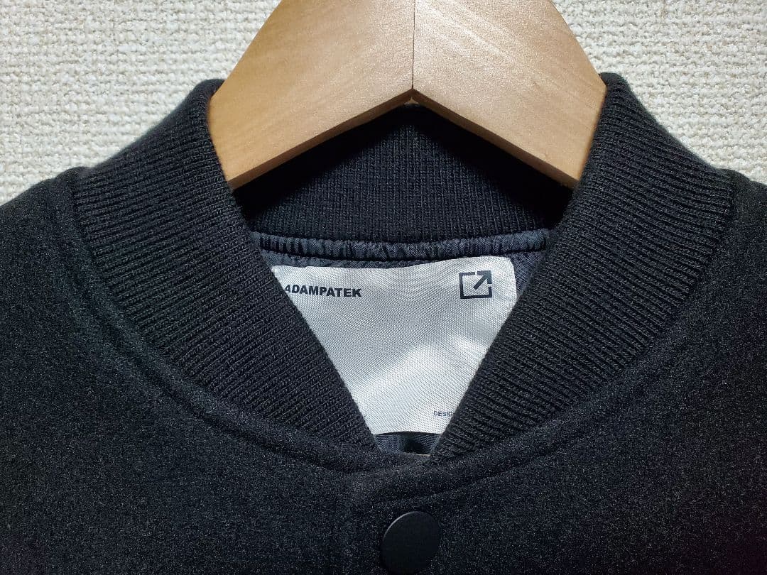 アダムパテック スタジャン アワードジャケット 袖 ゴートレザー 本革