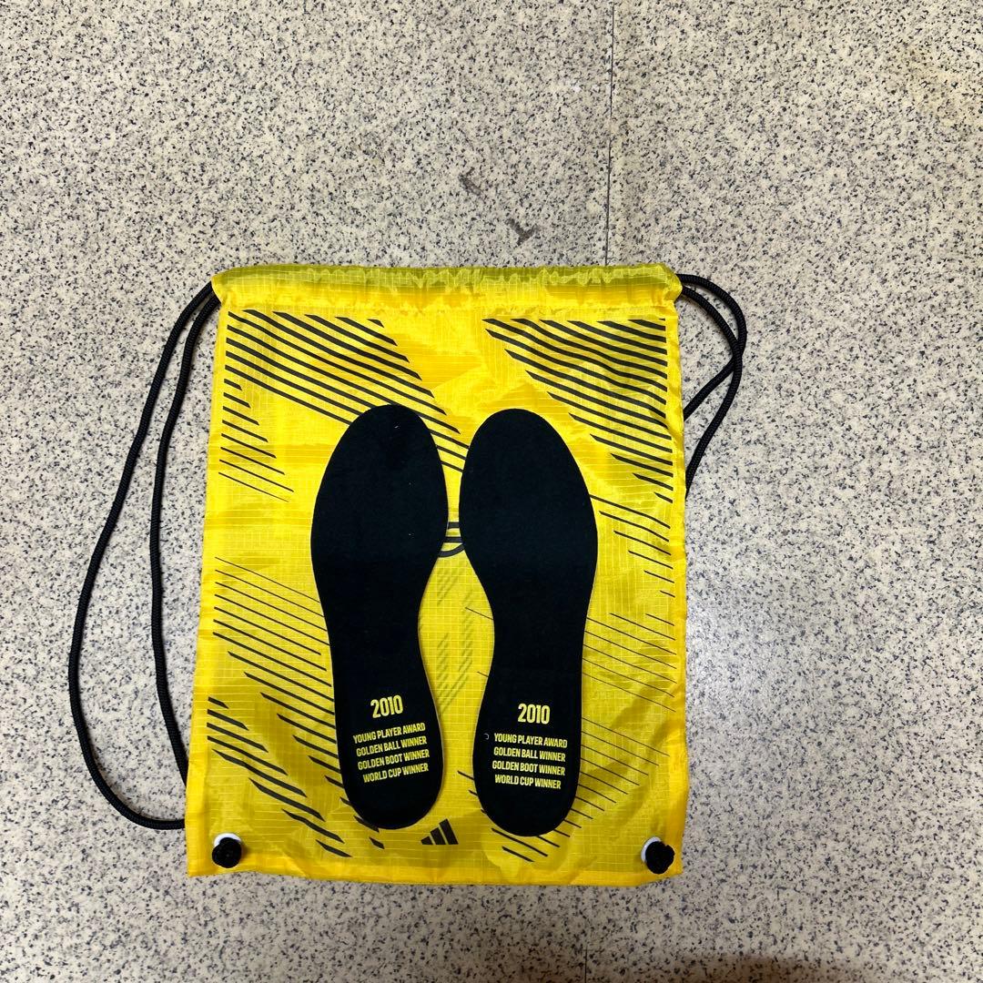 adidas F50 イエロー バッグとインソールセット