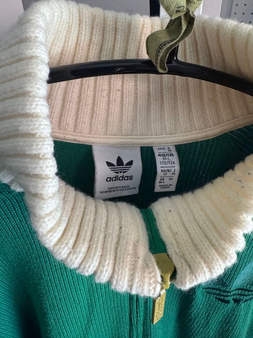 adidas heritage now ニットトラックジャケット