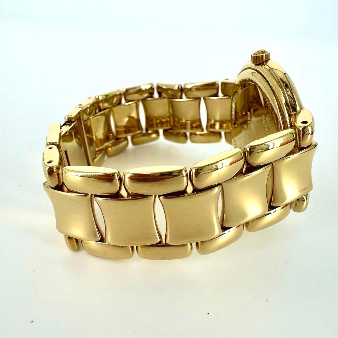 【新品電池】RAYMOND WEIL 18Kメッキ加工 ゴールド　デイト 腕時計