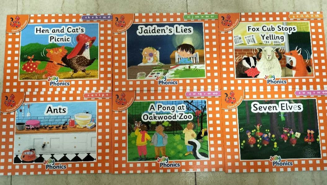 Jolly Phonics(ジョリーフォニックス) 21冊