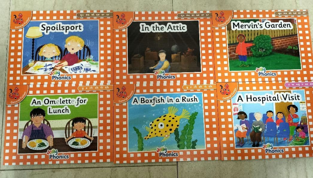 Jolly Phonics(ジョリーフォニックス) 21冊