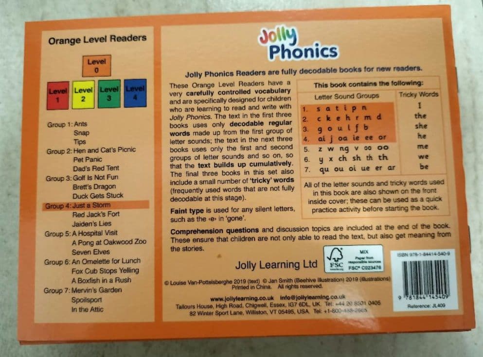 Jolly Phonics(ジョリーフォニックス) 21冊