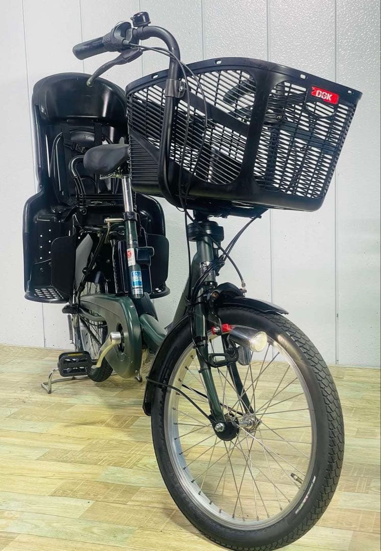 ★3013パナソニック12アンペア 20インチ子供乗せ電動アシスト自転車