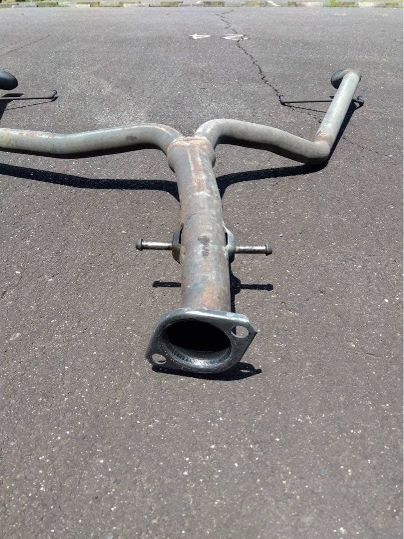 200系前期クラウン リアストレートマフラー