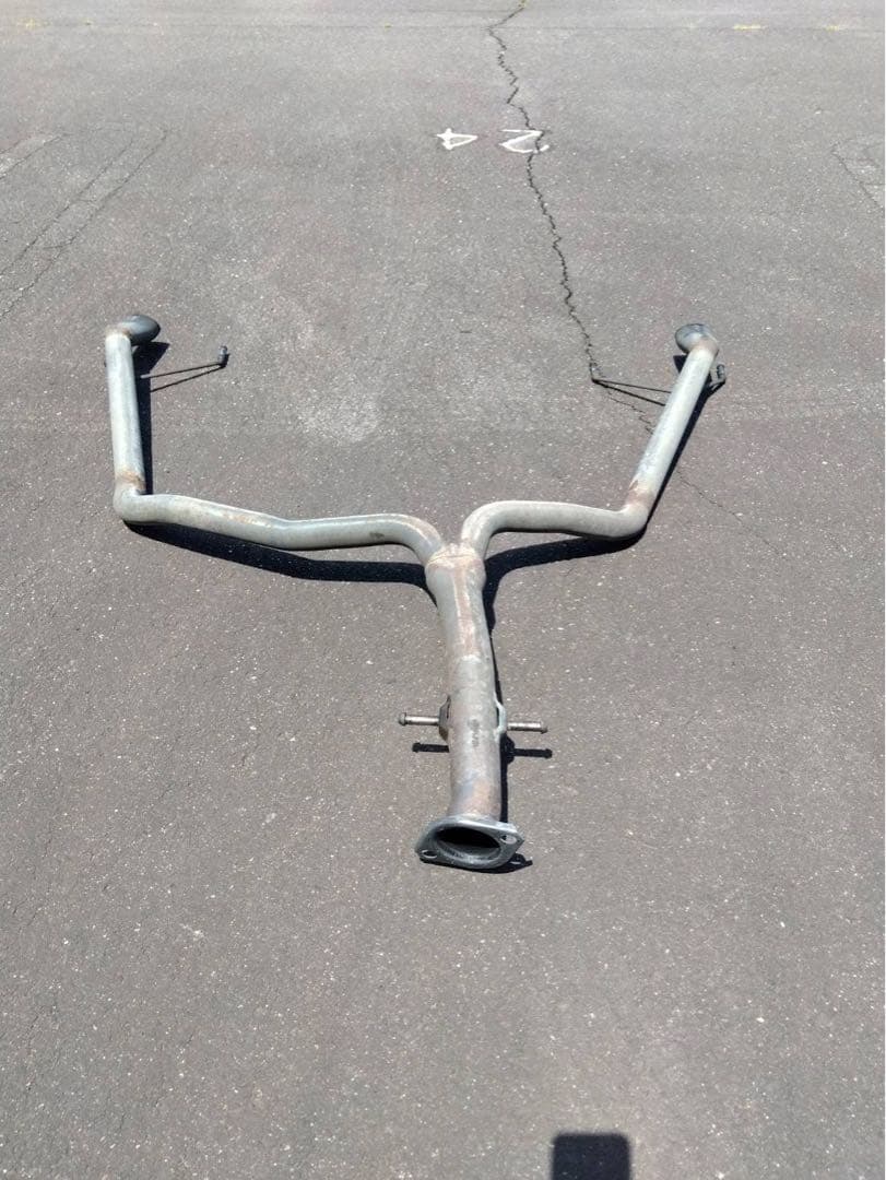 200系前期クラウン リアストレートマフラー