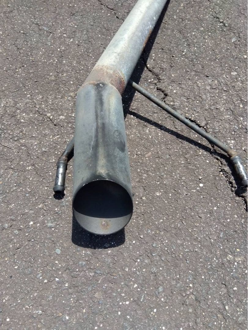 200系前期クラウン リアストレートマフラー