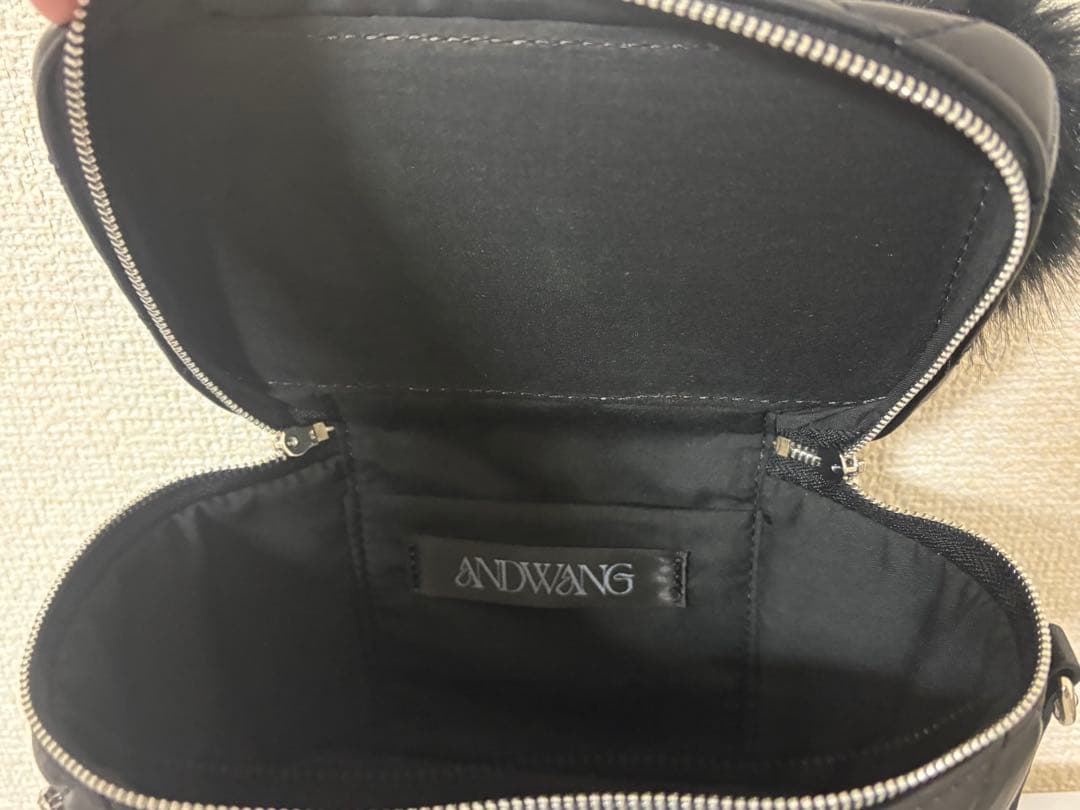 バッグ ANDWANG Jewel classic quilting vanitybag