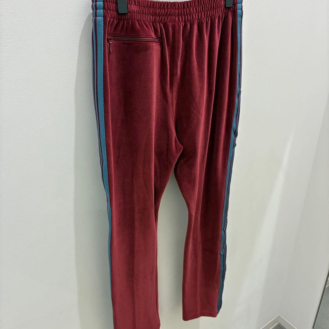 NEEDLES ニードルズ　ベロア　トラックパンツ　ナロー