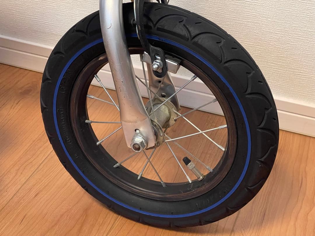 【中古】へんしんバイク 12インチ ブルー 幼児用自転車本体