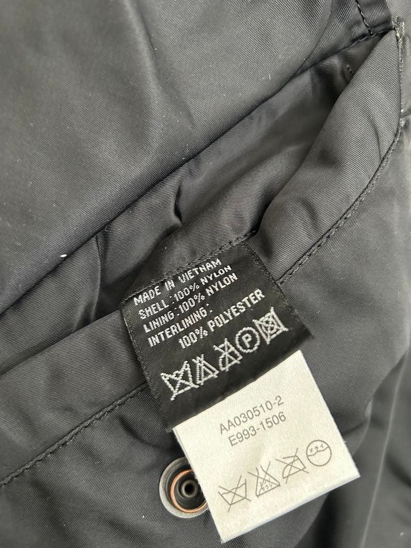 ALPHA MA-1フライトジャケット ブラック