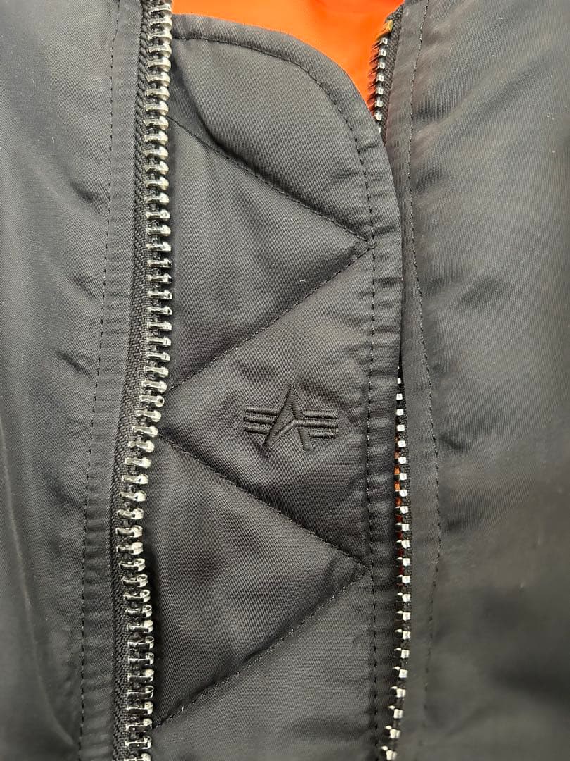 ALPHA MA-1フライトジャケット ブラック