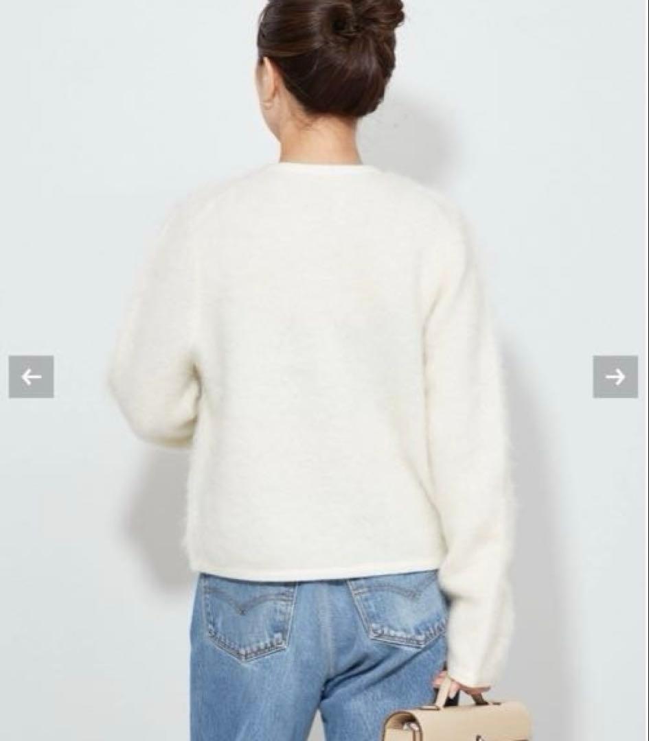 plage GIRL メタルボタンモヘヤジャケット