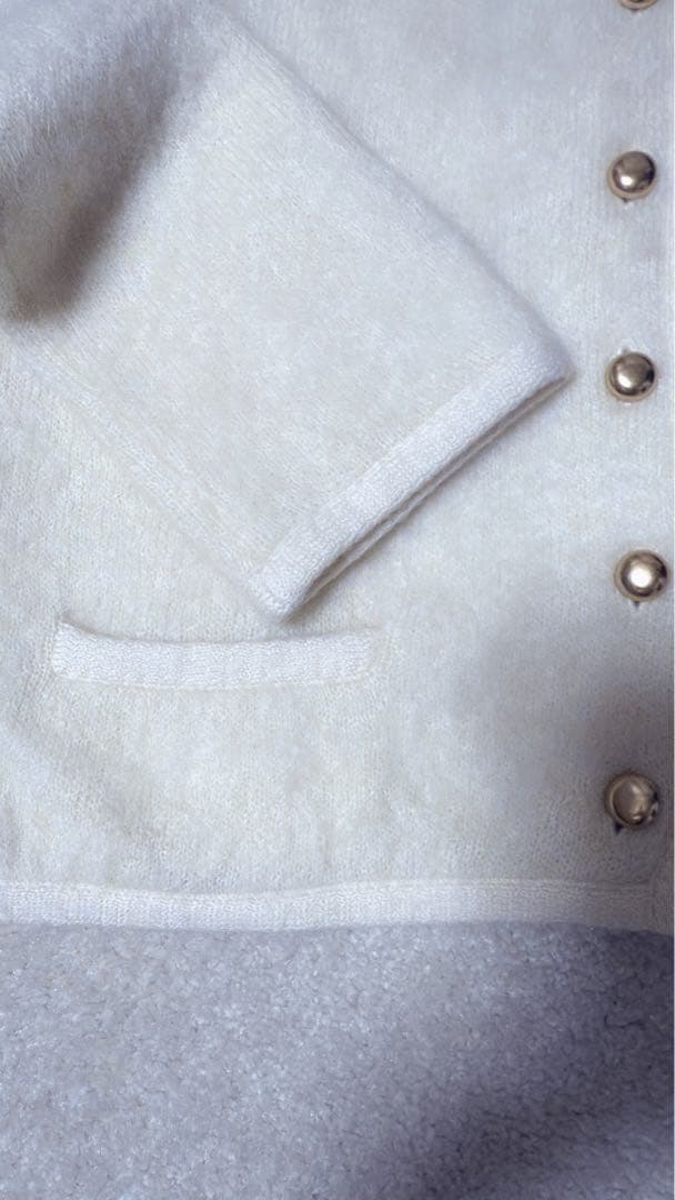 plage GIRL メタルボタンモヘヤジャケット