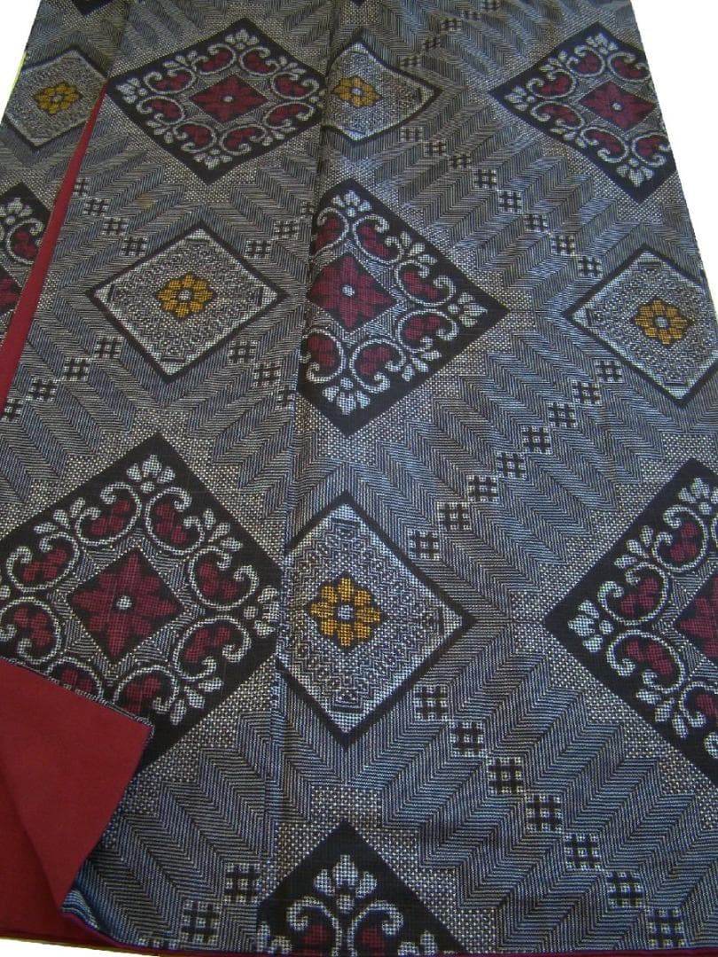 創作用 本場 奄美 龍郷 大島紬・泥染 白大島 正絹 計3枚 セット Vｓ531