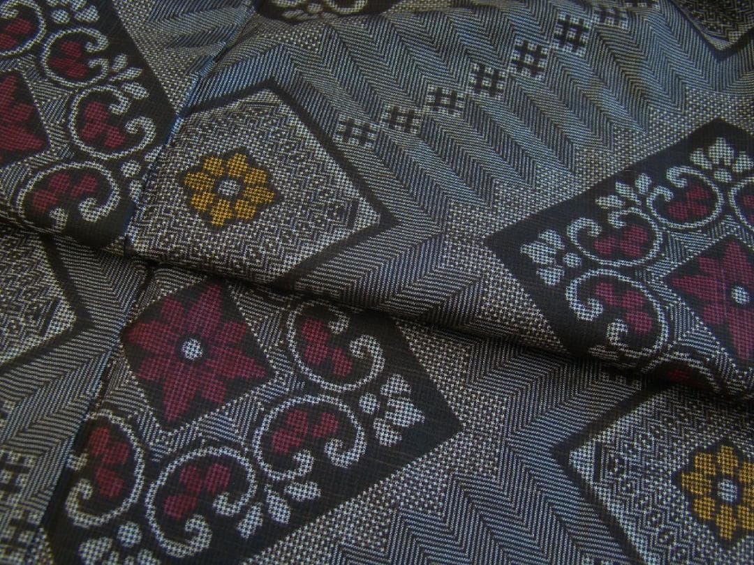 創作用 本場 奄美 龍郷 大島紬・泥染 白大島 正絹 計3枚 セット Vｓ531