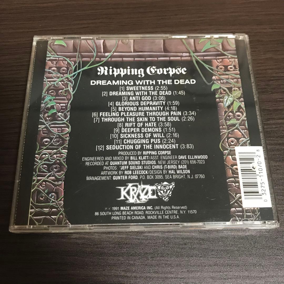 洋楽 Ripping corpse/ dreaming with the dead