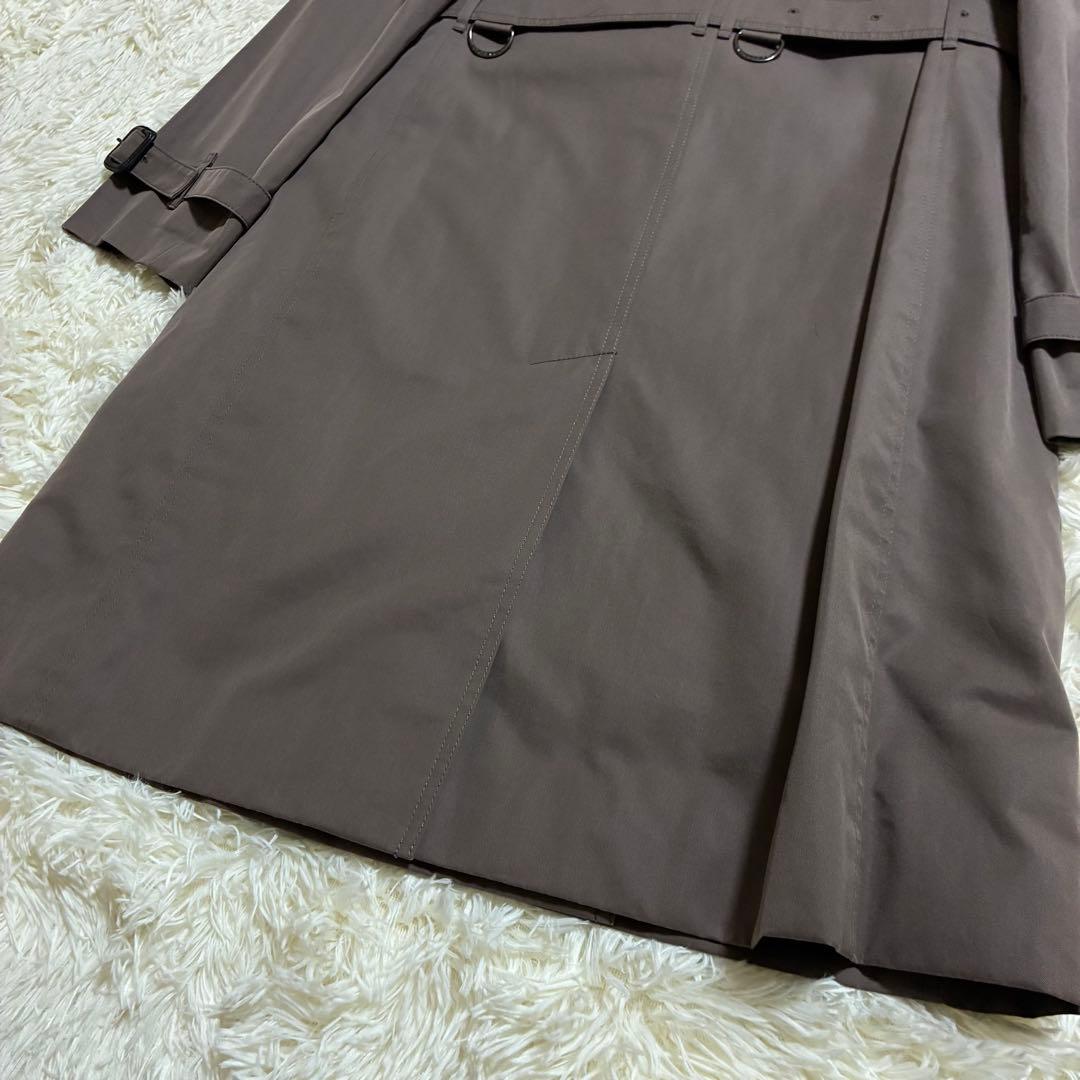 希少 極美品 バーバリーロンドン トレンチコート ノバチェック ライナー付 L