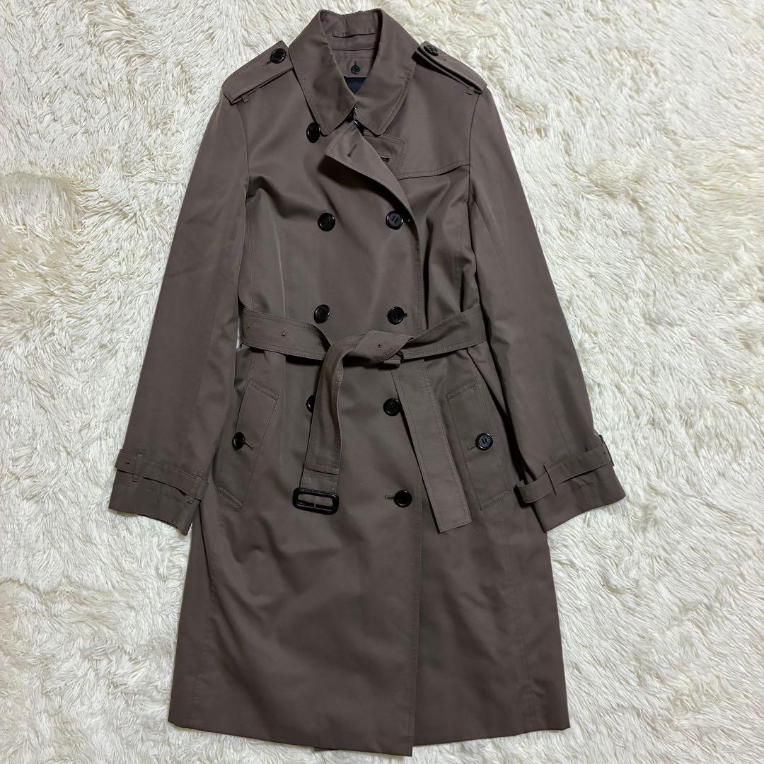 希少 極美品 バーバリーロンドン トレンチコート ノバチェック ライナー付 L