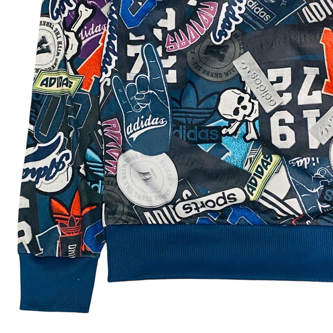 【激レア】adidas AOP FIREBIRD 総柄　トラックジャケット　XL