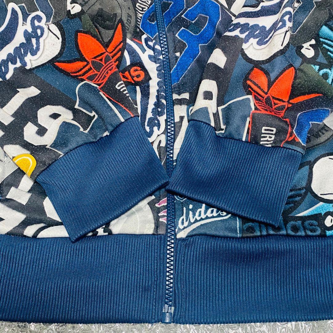 【激レア】adidas AOP FIREBIRD 総柄　トラックジャケット　XL