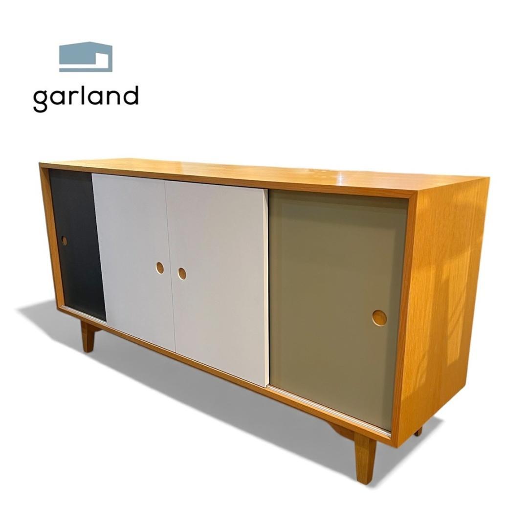 北欧モダン マルチカラー扉 サイドボード キャビネット リビングボード シンプル