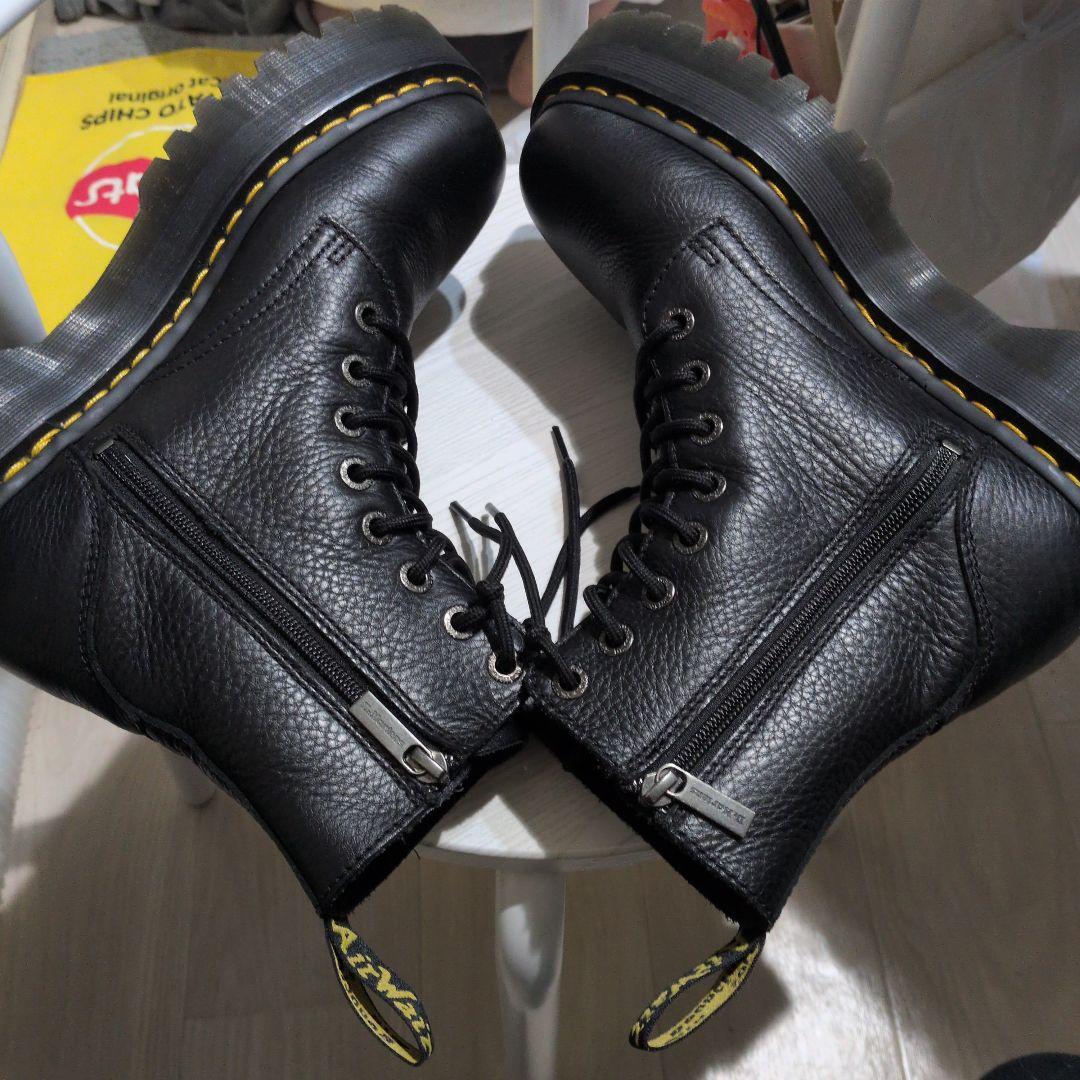 最終値下げ 極美品 ドクターマーチン ジェイドン ピサレザー UK8