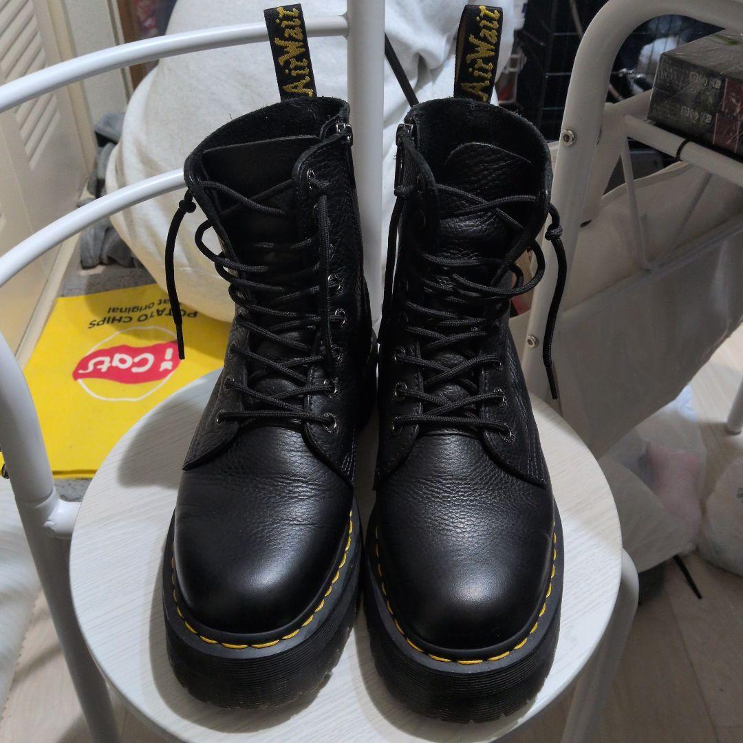 最終値下げ 極美品 ドクターマーチン ジェイドン ピサレザー UK8