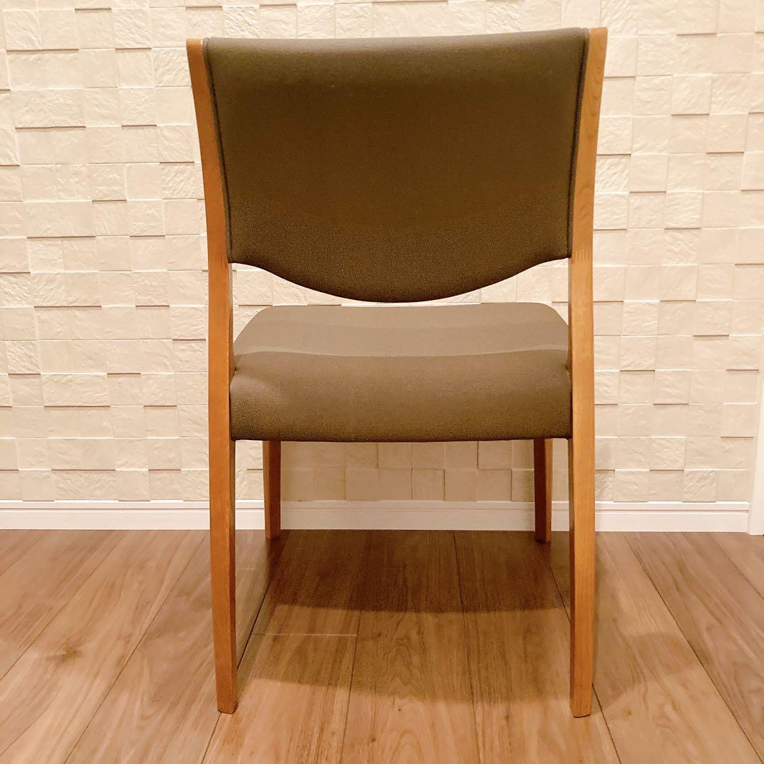 浜本工芸 ダイニングチェア DC-5400 1脚 合成皮革 布調レザー ①