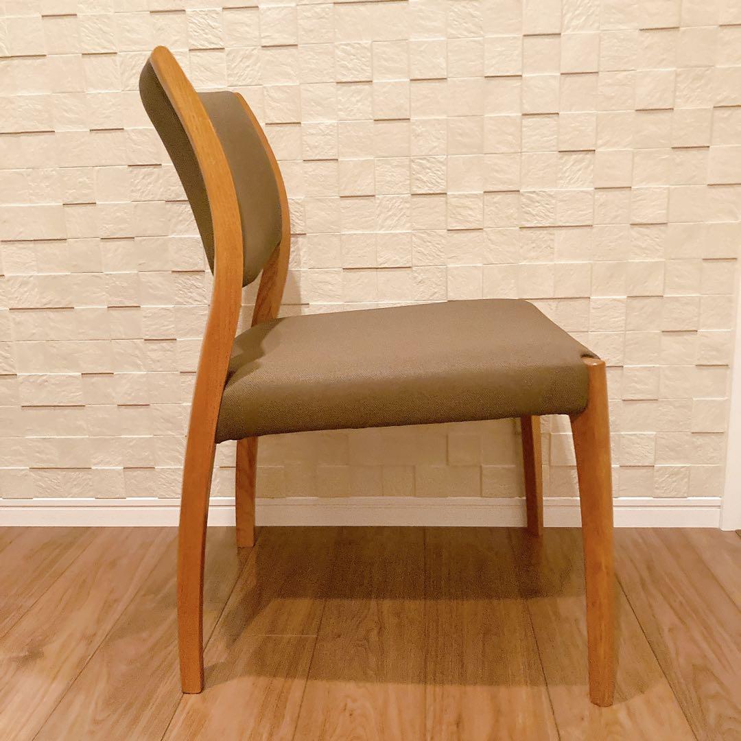 浜本工芸 ダイニングチェア DC-5400 1脚 合成皮革 布調レザー ①