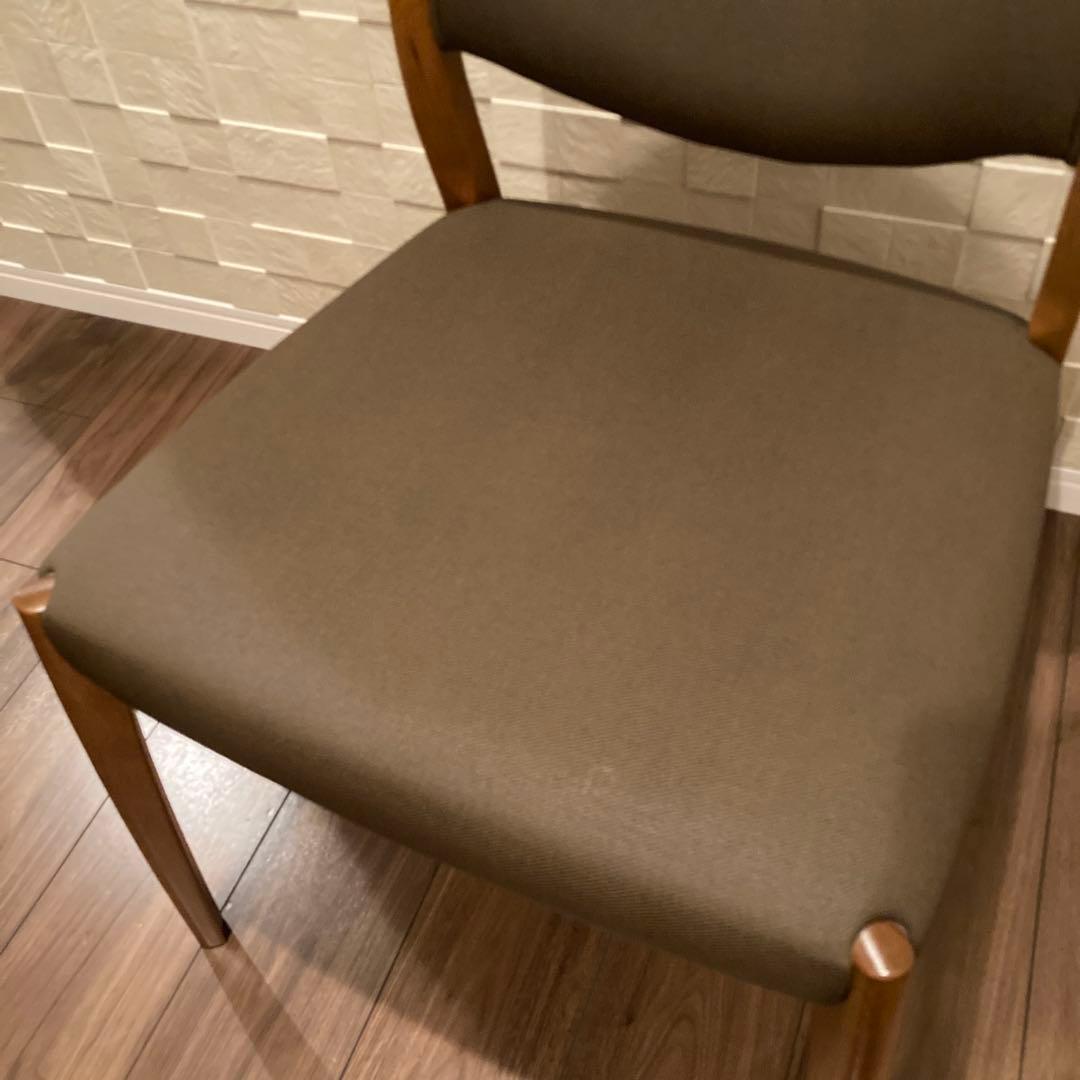 浜本工芸 ダイニングチェア DC-5400 1脚 合成皮革 布調レザー ①