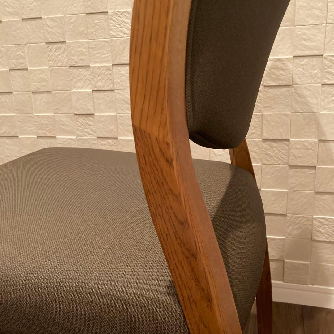 浜本工芸 ダイニングチェア DC-5400 1脚 合成皮革 布調レザー ①