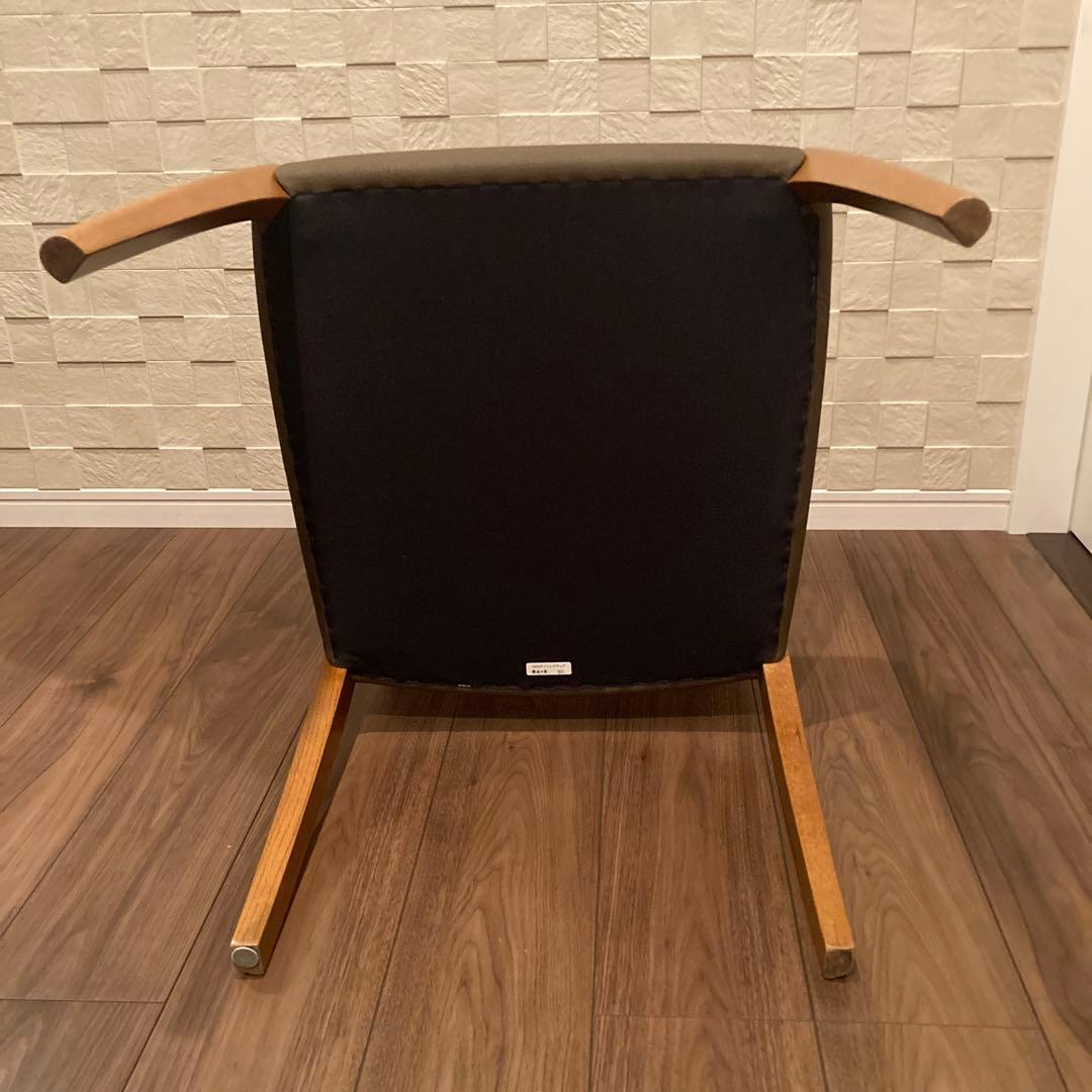 浜本工芸 ダイニングチェア DC-5400 1脚 合成皮革 布調レザー ①