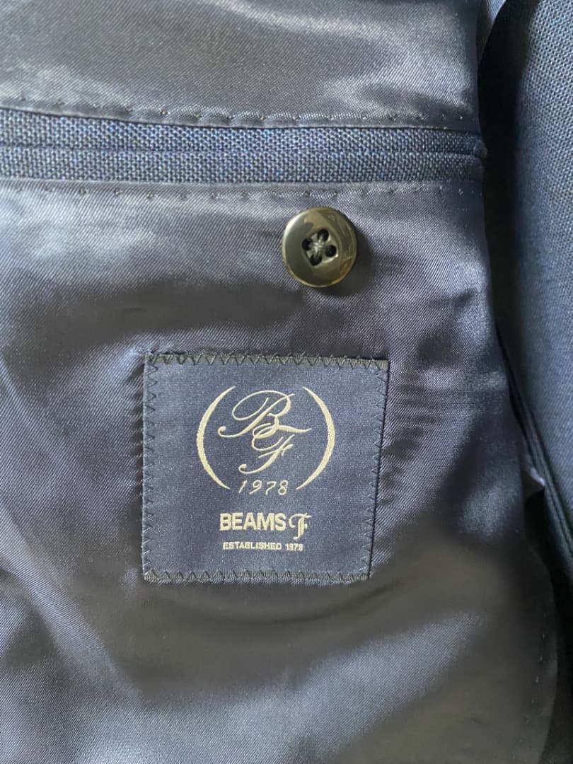 ビームスエフ　スーツ　リングヂャケット製　44