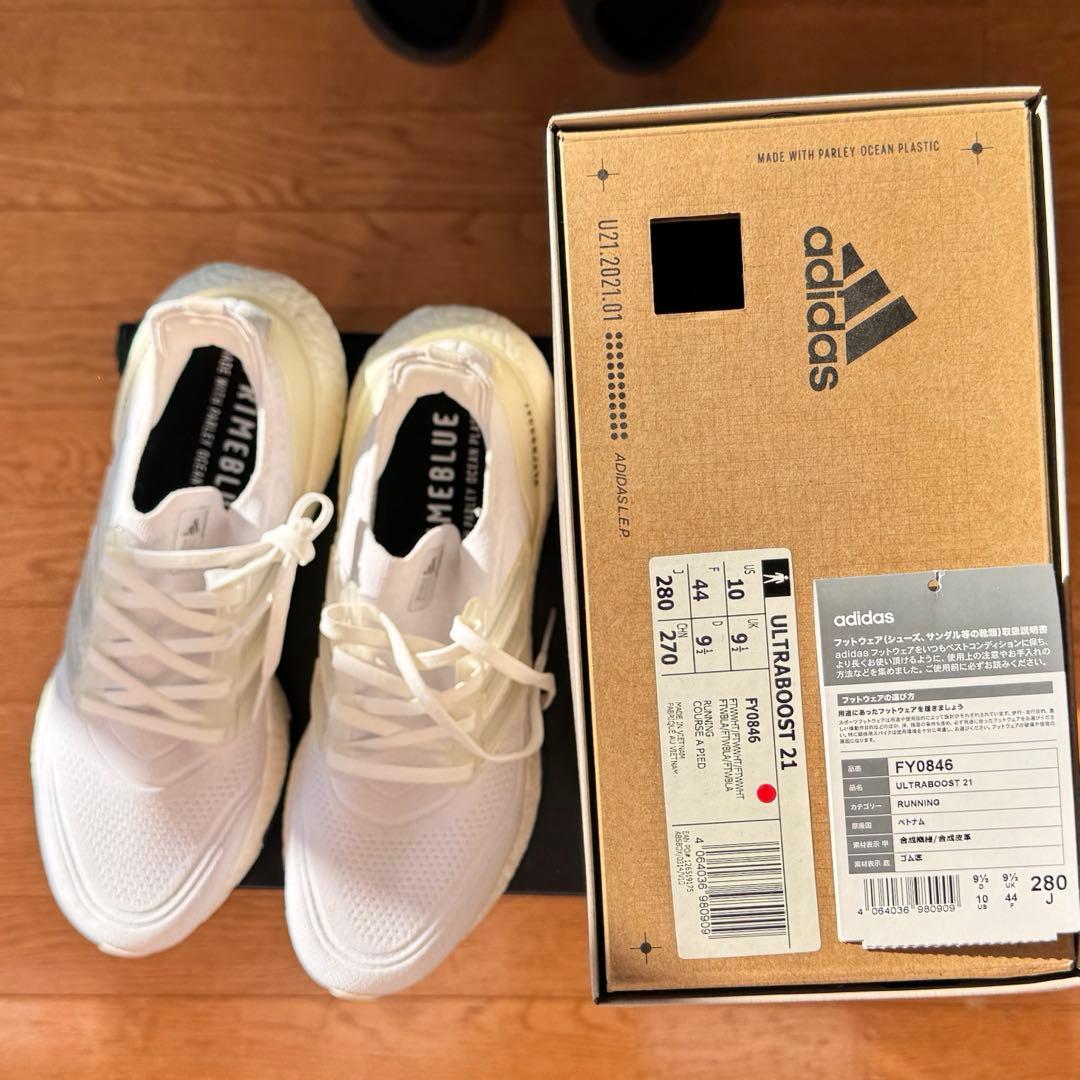 【新品】ULTRABOOST 21 FY0846 US10 J280
