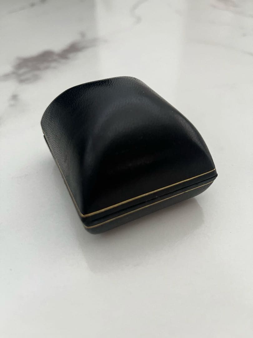 ネクタイピン　タイタックピン 　 ホワイトゴールド　10金　K10 アンティーク