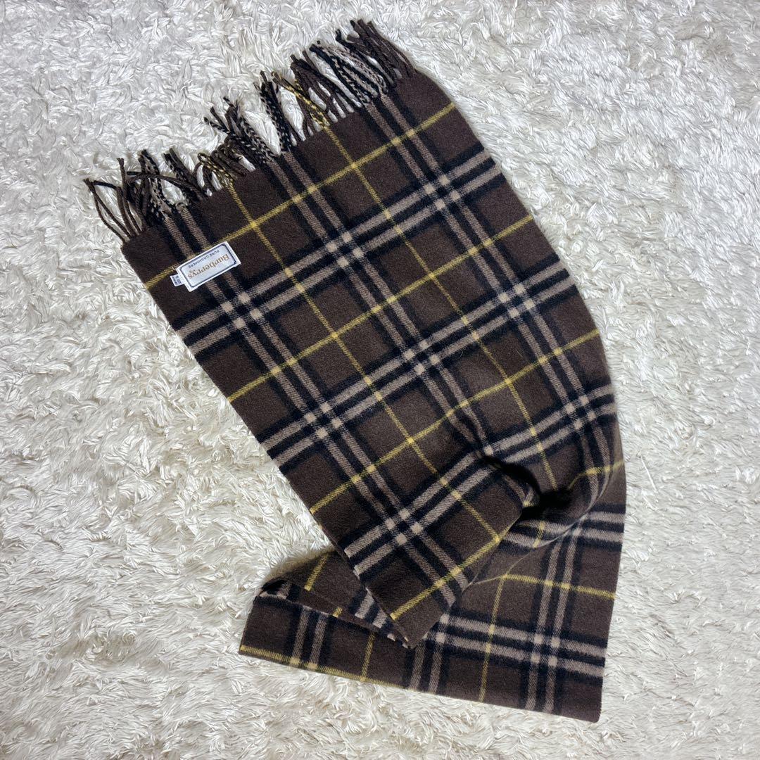 小物 Burberrys CASHMERE100% Novacheck scarf
