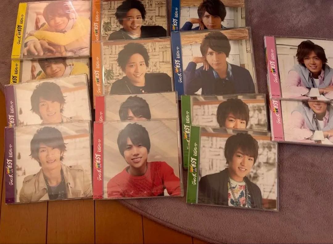 WEST. ええじゃないか MY BEST CD 半分は新品未使用