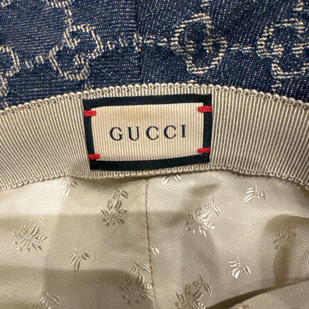 GUCCI GGパターン バケットハット サイズL