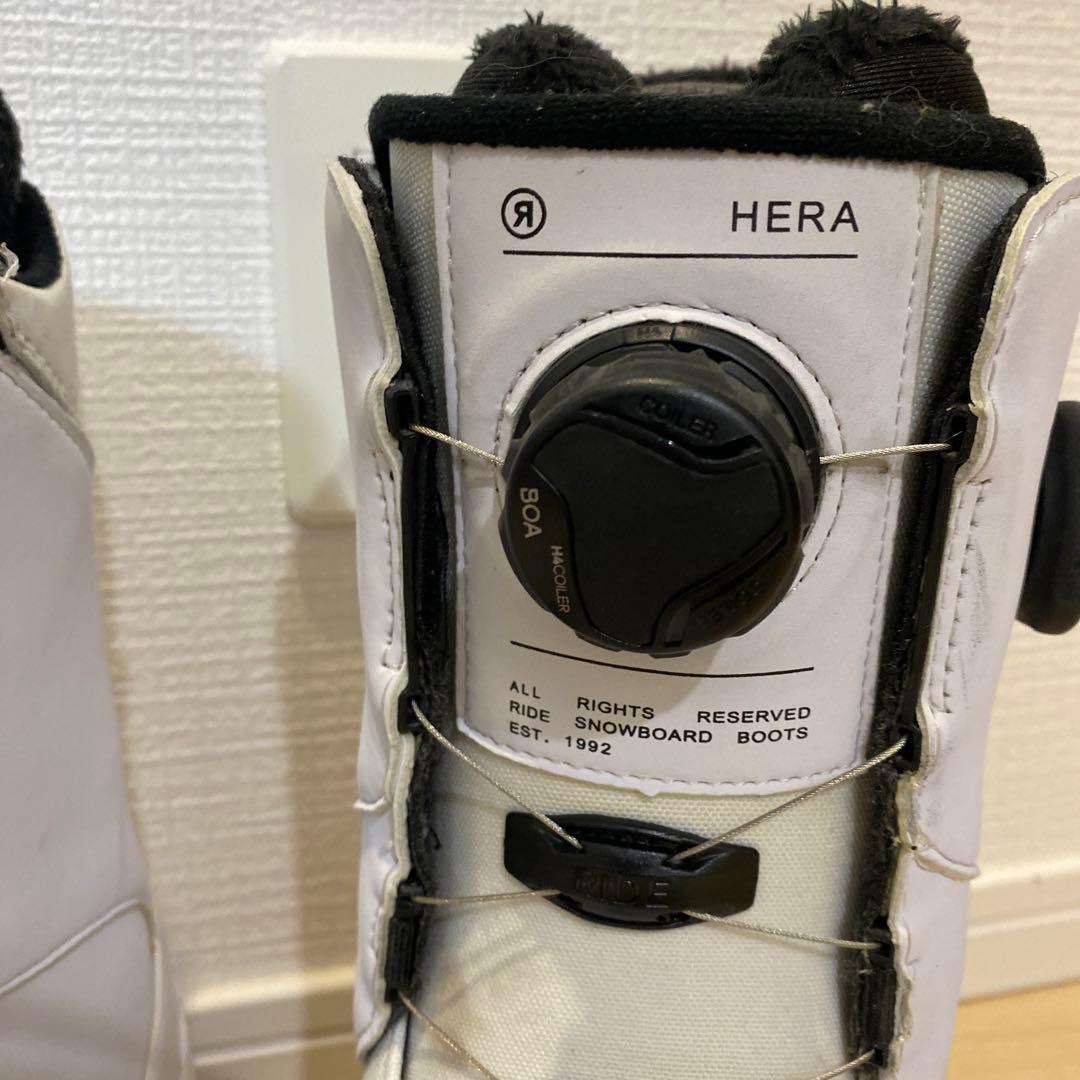 【即日発送_送料無料】RIDE ライド スノボブーツ　HERAヘラ 25.5cm