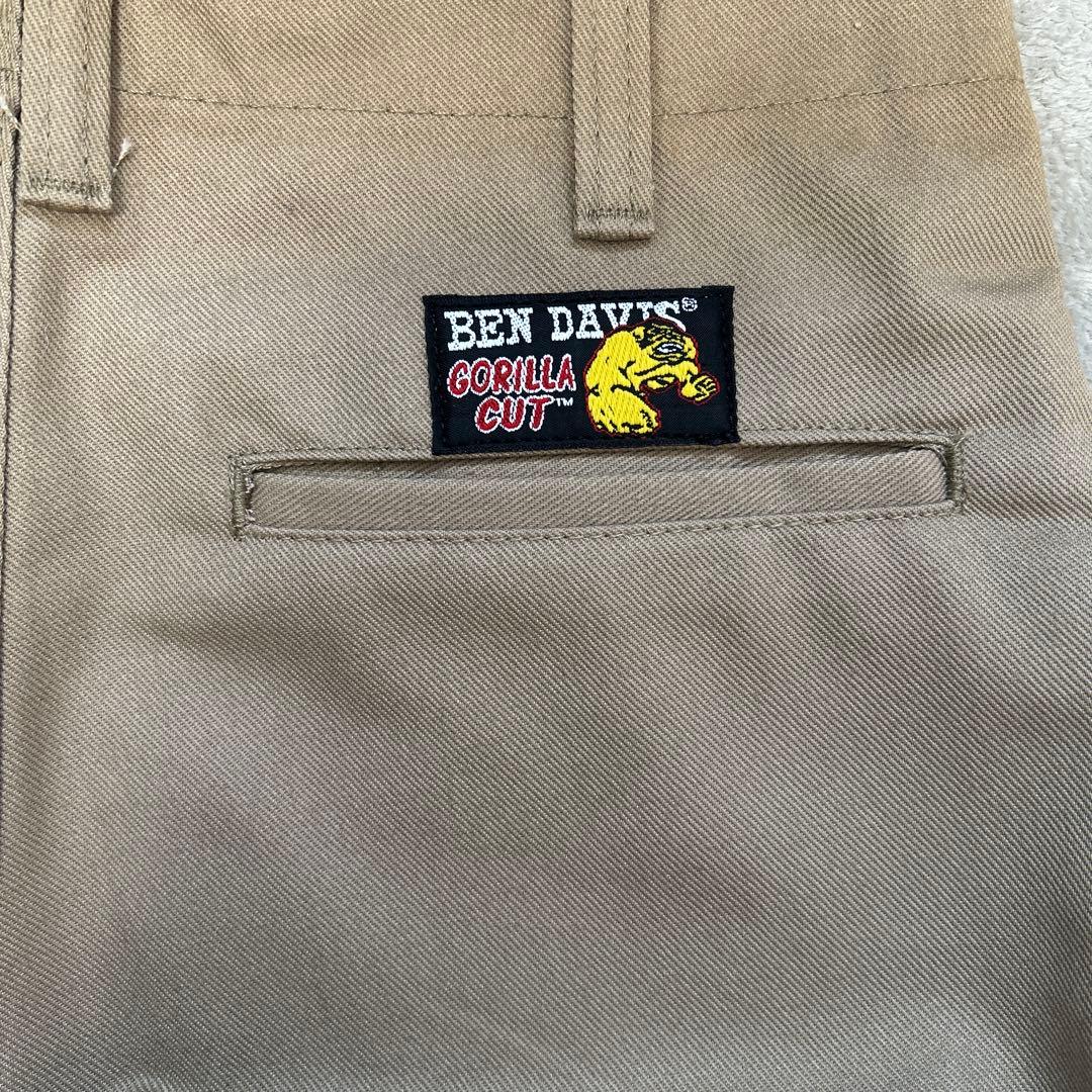 【美品】BEN DAVIS ゴリラカットワークパンツ　W32L32