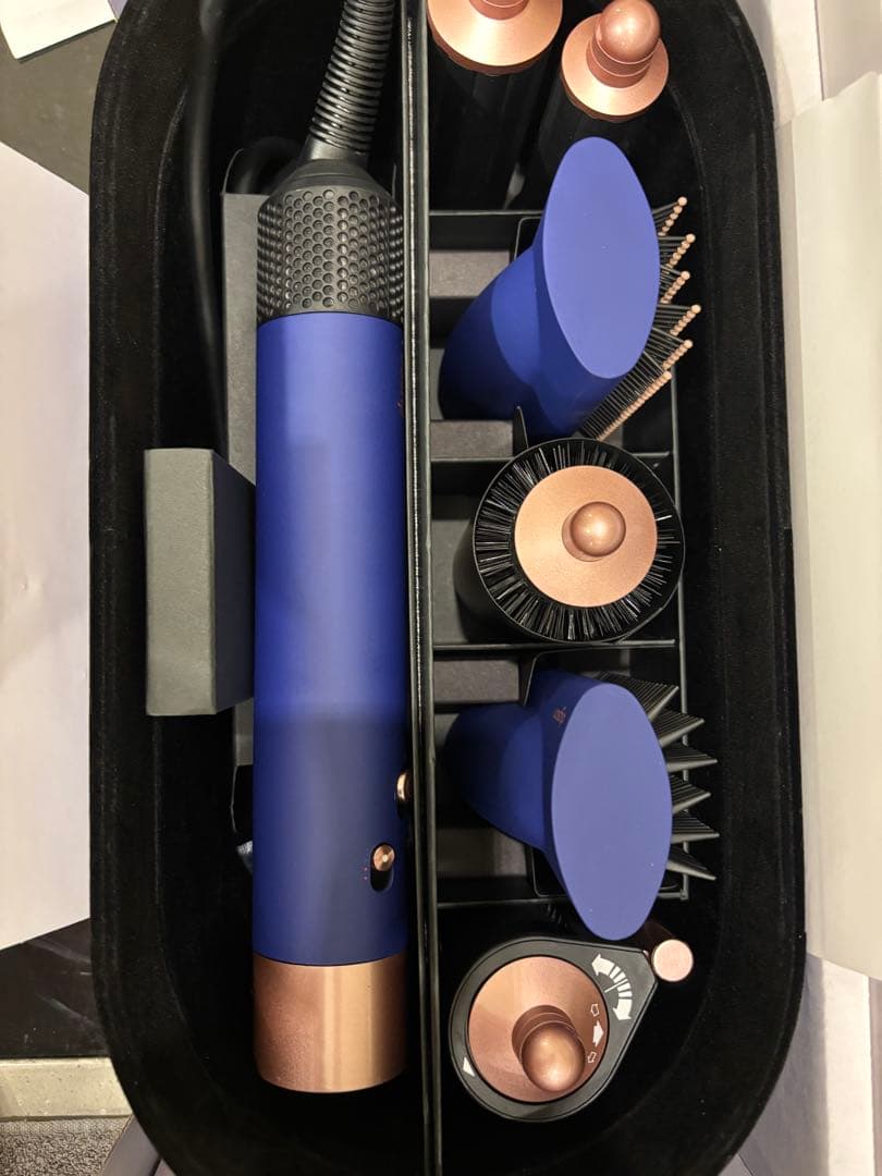 Dyson カールドライヤー 青色