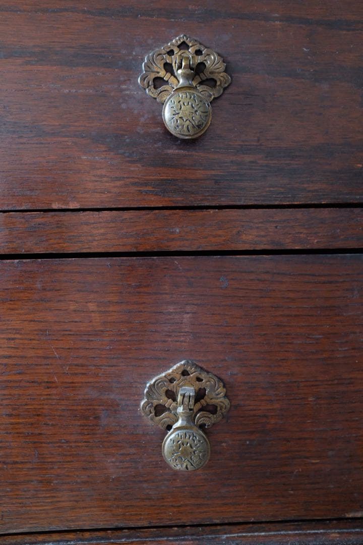 イギリス アンティーク 家具 ビューロー1930 オーク材キャビネット 店舗什器