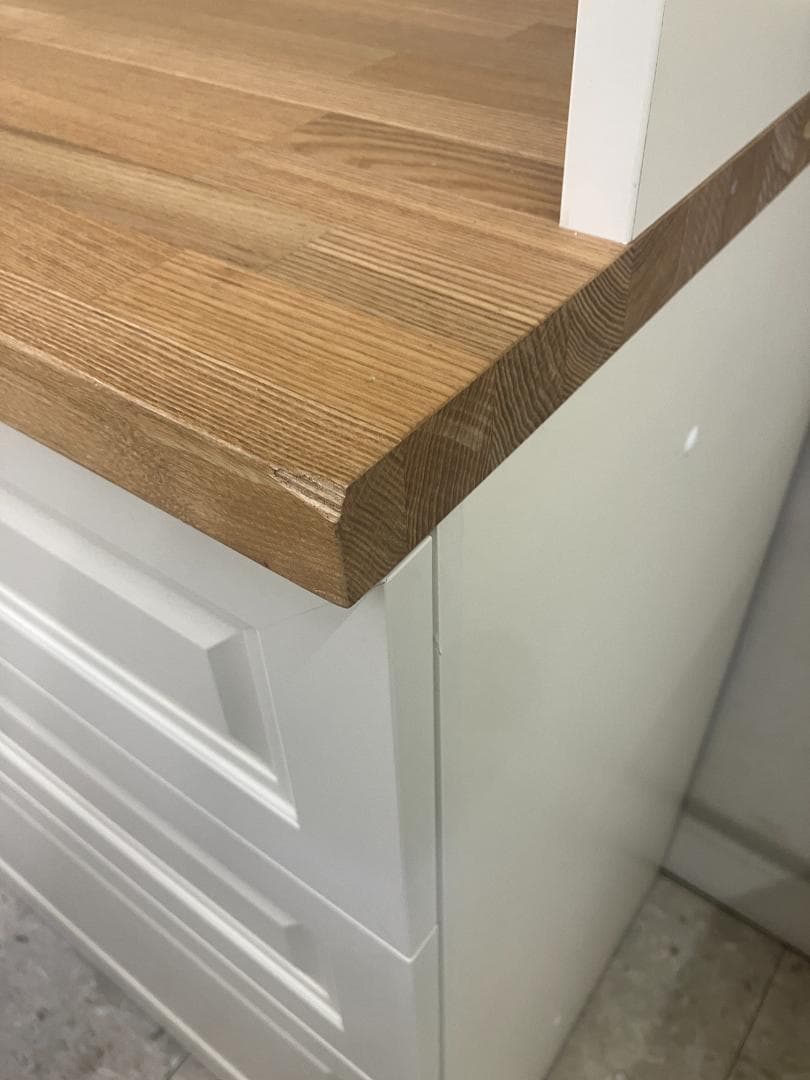 ユーアイ 食器棚 リアン カントリー風 ホワイト