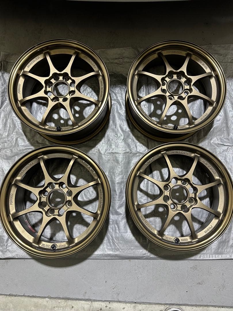 レイズ　CE28N ボルクレーシング　14インチ　6.5J 5.5J 鍛造