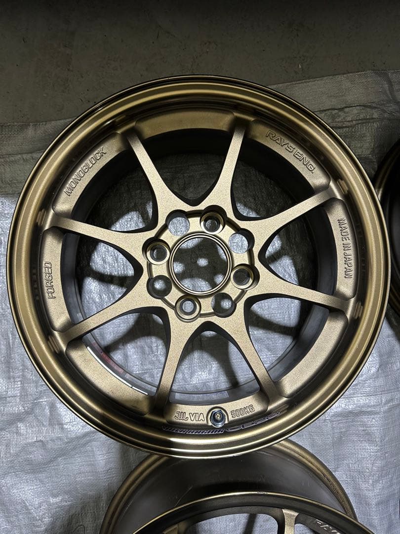 レイズ　CE28N ボルクレーシング　14インチ　6.5J 5.5J 鍛造