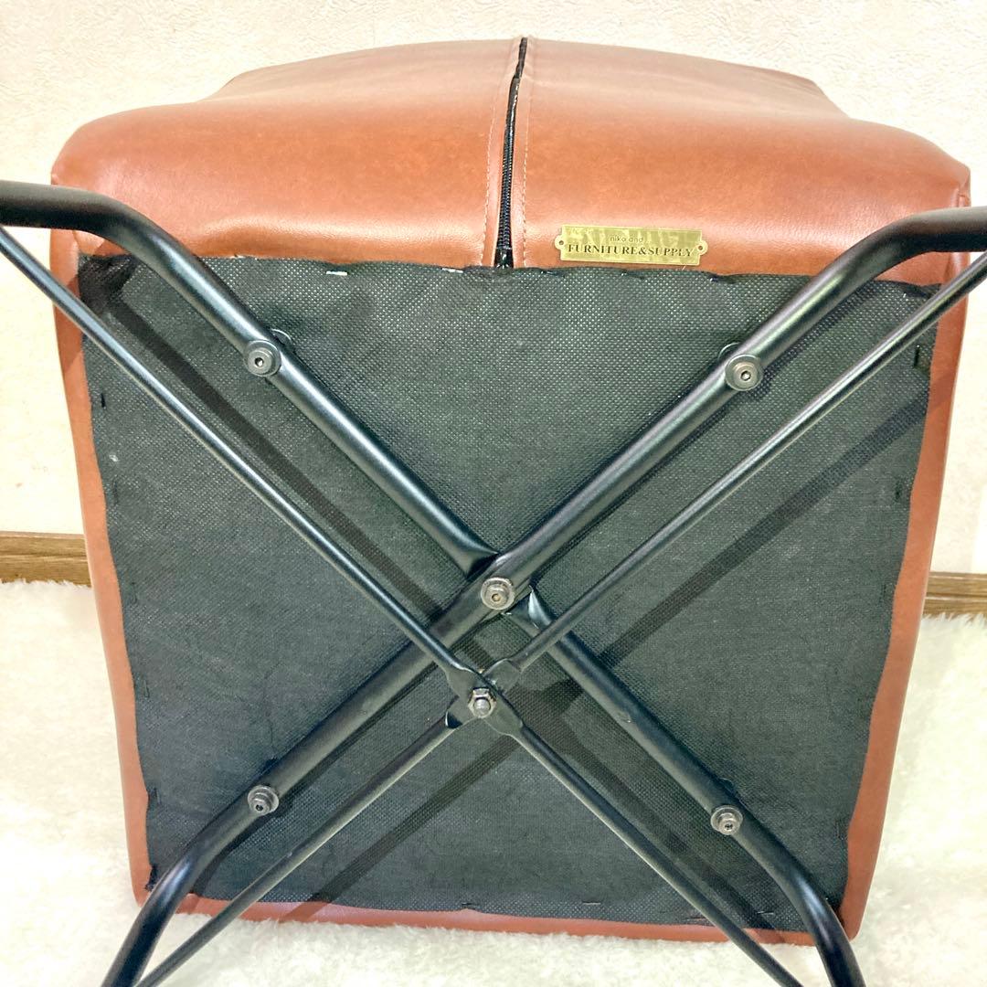 【美品✨】niko and ... チェア ダイニングチェア 椅子 レザー