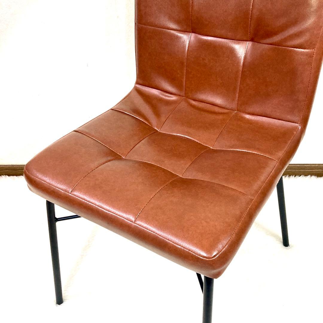 【美品✨】niko and ... チェア ダイニングチェア 椅子 レザー