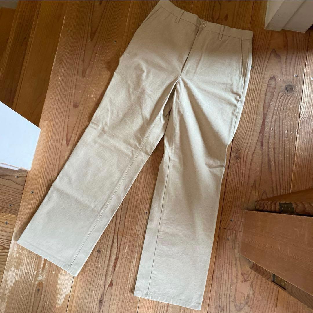 パンツ auralee24ss WASHED HARDTWIST CANVASPANTS